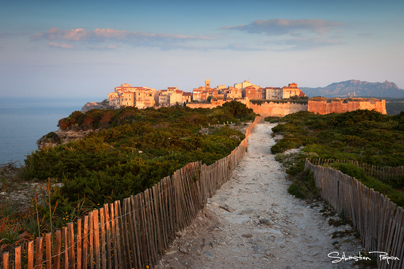 Lever de Soleil sur Bonifacio