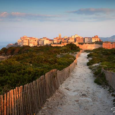 Lever de Soleil sur Bonifacio