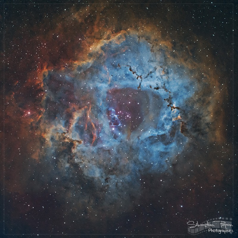 NGC 2244 - Nébuleuse de la Rosette