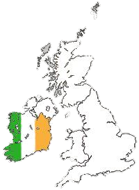 Carte irlande